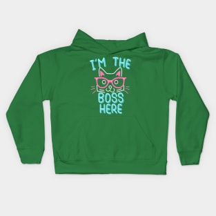 I'm the Boss Here - Digital Art T-Shirt Kids Hoodie